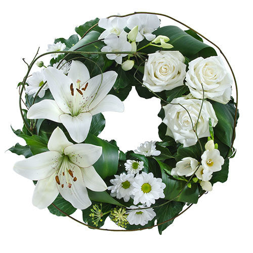 Wreath of White